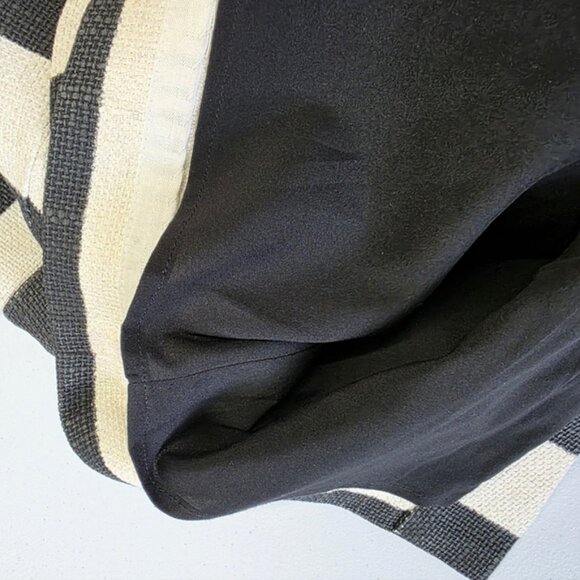 A.L.C. Viscose and Linen blend stripes Midi Skirt - Picture 7 of 8